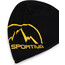 La Sportiva Circle Beanie-Mütze schwarz/gelb