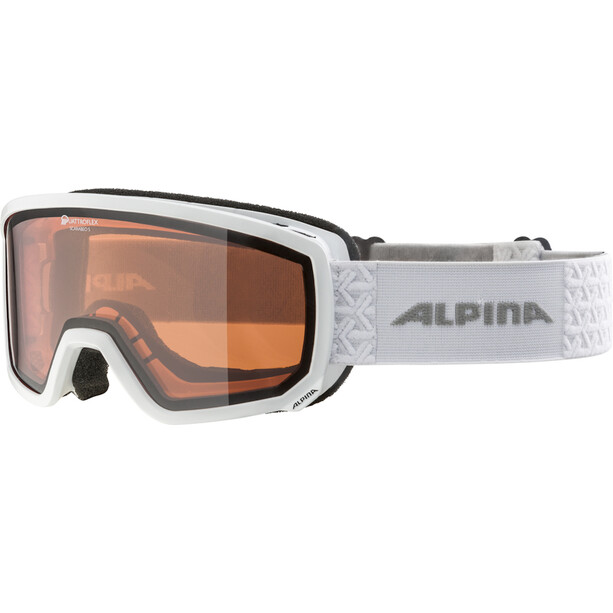 Alpina Scarabeo S QH Gafas, blanco