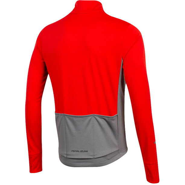PEARL iZUMi Quest Thermal LS Jersey Men torch red/smoked pearl