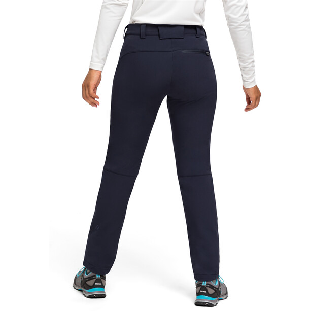 Maier Sports Helga Slim Pantalones Elásticos Mujer, azul