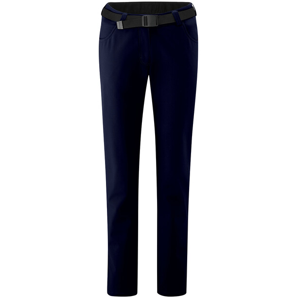 Maier Sports Perlit Spodnie Softshell Kobiety, niebieski