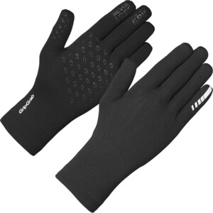 GripGrab Gants thermiques en tricot imperméables, noir