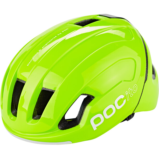 POC POCito Omne Spin Helmet Kids fluorescent yellow/green