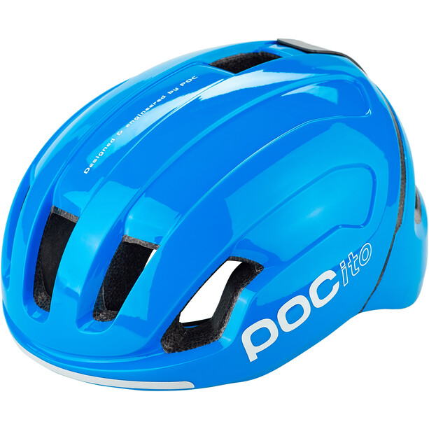 POC POCito Omne Spin Helmet Kids fluorescent blue