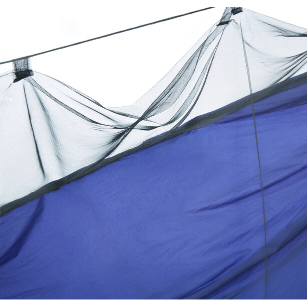 CAMPZ Hamac en nylon avec moustiquaire Ultra léger, bleu
