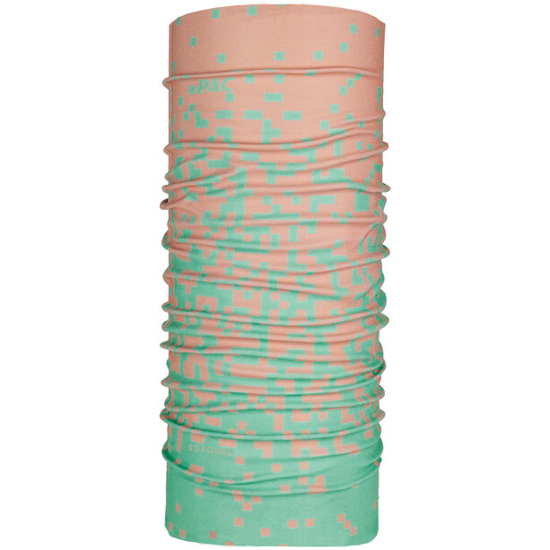 P.A.C. Ocean Upcycling Loop Sjaal, turquoise/roze