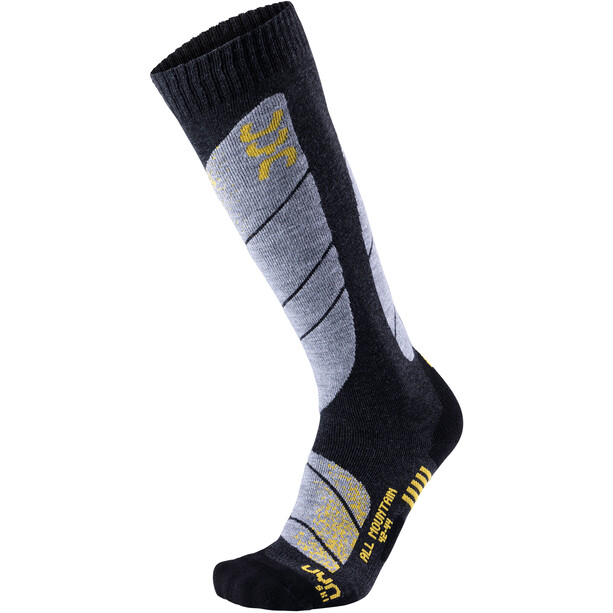 UYN All Mountain Ski Socken Herren schwarz/grau