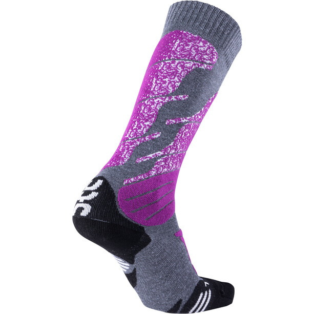 UYN All Mountain Ski Socken Damen grau/lila