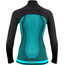 UYN Running Alpha OW T-shirt Manches longues Zip Femme, turquoise/noir