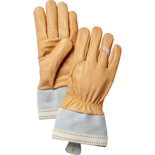 Hestra Skullman 5-Finger Gloves natural brown