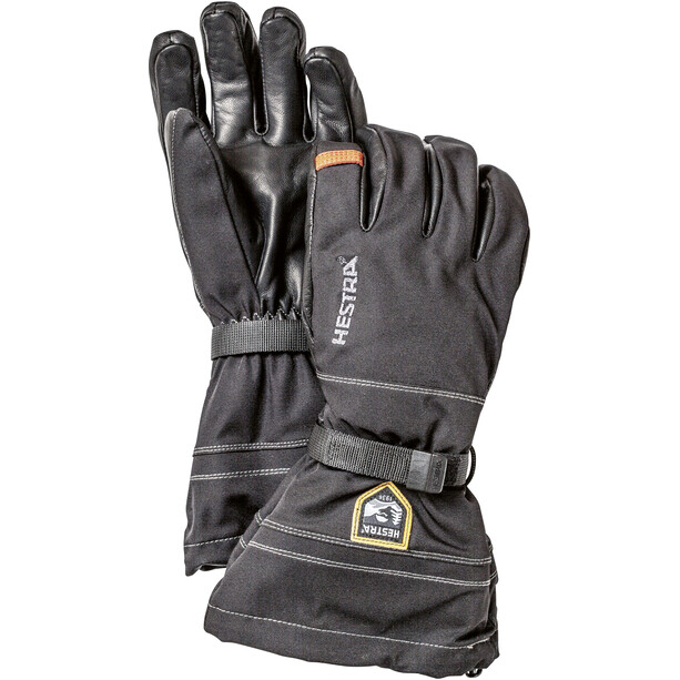 Hestra Army Leather Blizzard 5-Finger Gloves svart