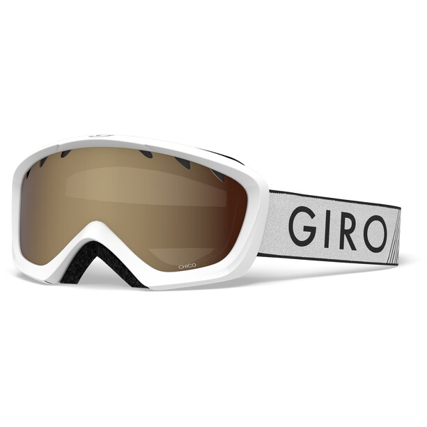 Giro Chico Goggles Kids white zoom/amber rose