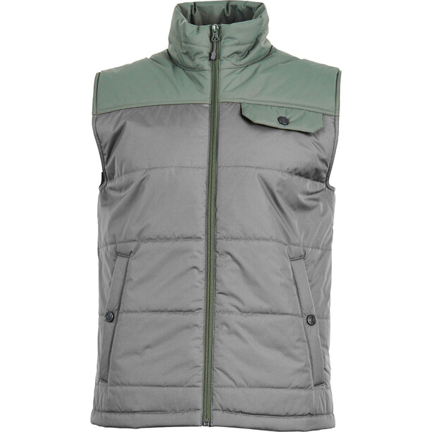 United By Blue Bison Puffer Chaleco Hombre, gris