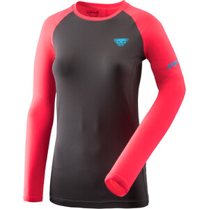 Dynafit Alpine Pro Langarm T-Shirt Damen schwarz/pink