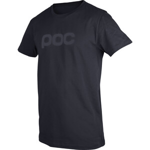 POC Logo T-Shirt Herren schwarz schwarz