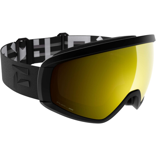Flaxta Continuous Goggles, zwart/geel