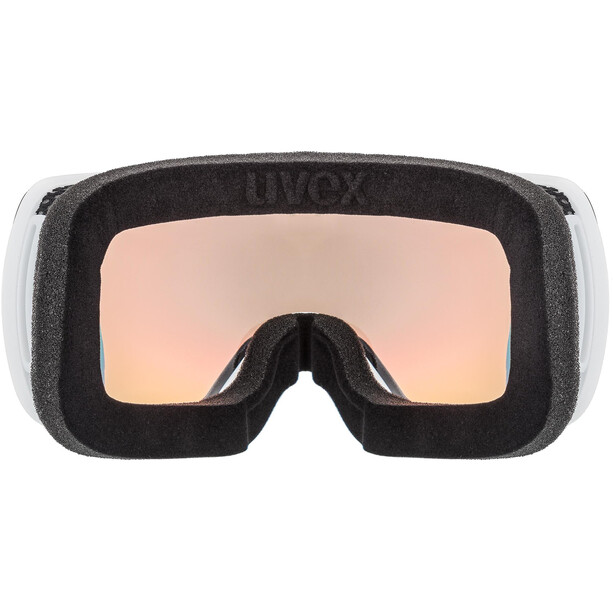 UVEX Compact V Goggles weiß/orange