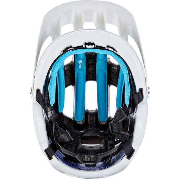 POC Tectal Race Spin NFC Helmet hydrogen white/fluorescent orange avip