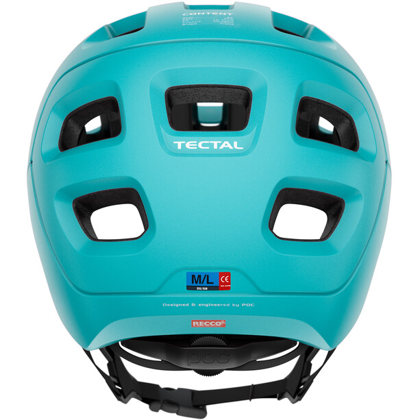 POC Tectal Helmet kalkopyrit blue matt