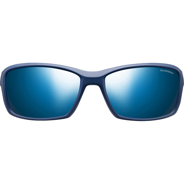 Julbo Run Polarized 3+ Sunglasses Men matt blue/blue/grey flash blue