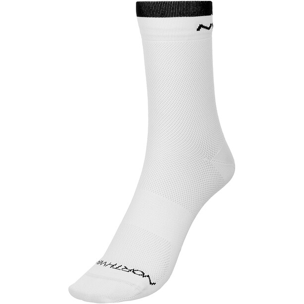 Northwave Origin Hohe Socken weiß/schwarz