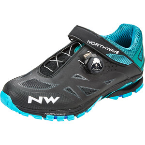Northwave Spider Plus 2 Schuhe Herren schwarz/blau schwarz/blau