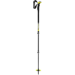 LEKI Aergon 3 Bâtons de ski, noir/jaune noir/jaune