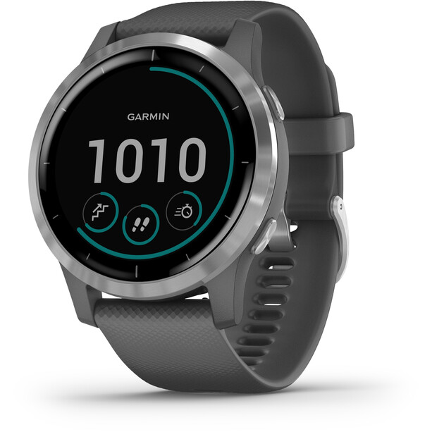 Garmin Vivoactive 4 Smartwatch grau