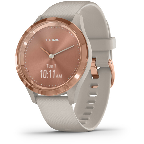 Garmin Vivomove 3S Smartwatch weiß/pink