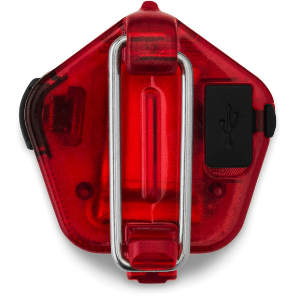 Ruffwear Audible Beacon Safety Light red currant