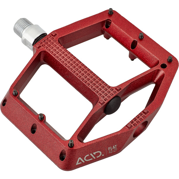 Cube ACID Flat A3-ZP Pédales, rouge