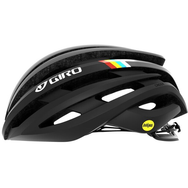 Giro Cinder MIPS Helmet matte gunmetal classic stripes