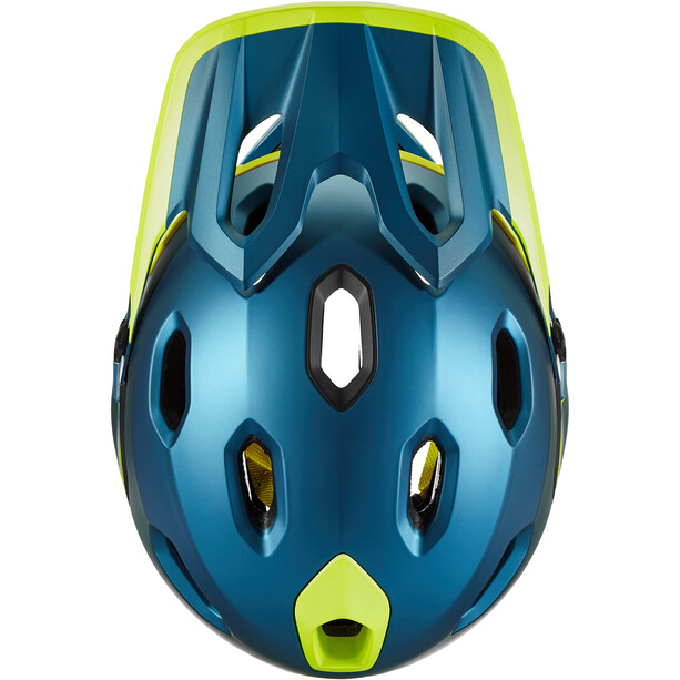 Bell Super DH MIPS Helmet matte/gloss blue/hi-viz