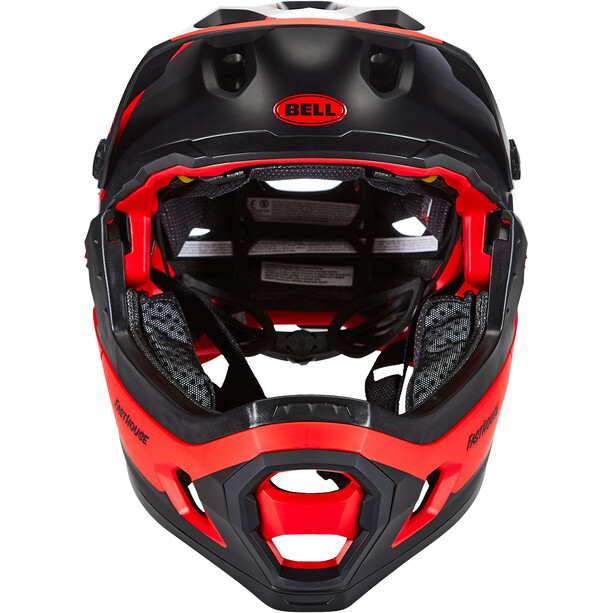 Bell Super DH MIPS Cykelhjelm, rød/sort