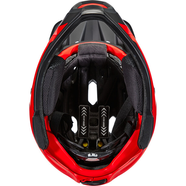 Bell Super DH MIPS Helm rot/schwarz