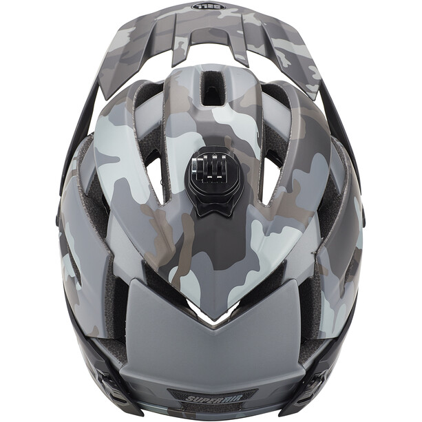 Bell Super Air R MIPS Helm schwarz/grau