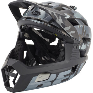 Bell Super Air R MIPS Helm, zwart/grijs zwart/grijs