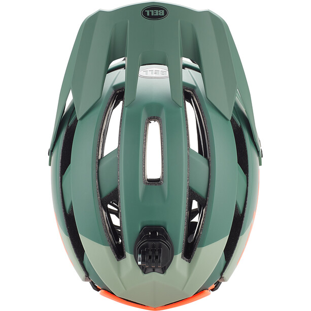 Bell Super Air R MIPS Helm grün/orange