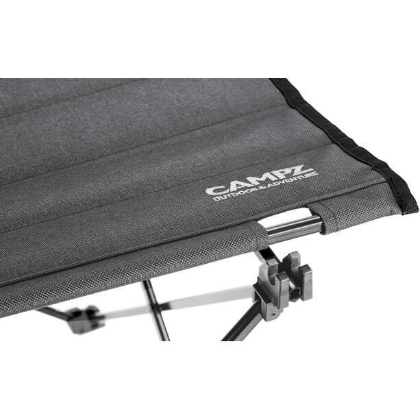CAMPZ Ausroll-Tisch 55x42x40cm Ultraleicht schwarz/grau