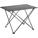 CAMPZ Table enroulable 55x42x40cm Ultra Light, noir/gris