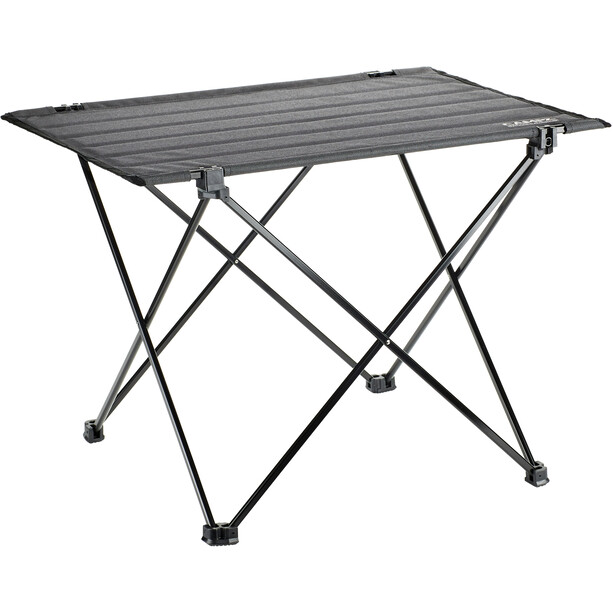CAMPZ Roll-Out Table 55x42x40cm Ultra Light, musta/harmaa