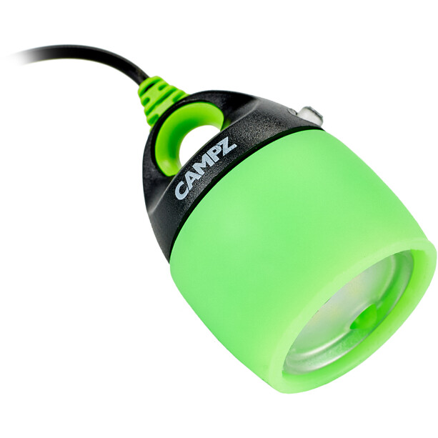 CAMPZ USB Sistema Iluminación, verde/negro