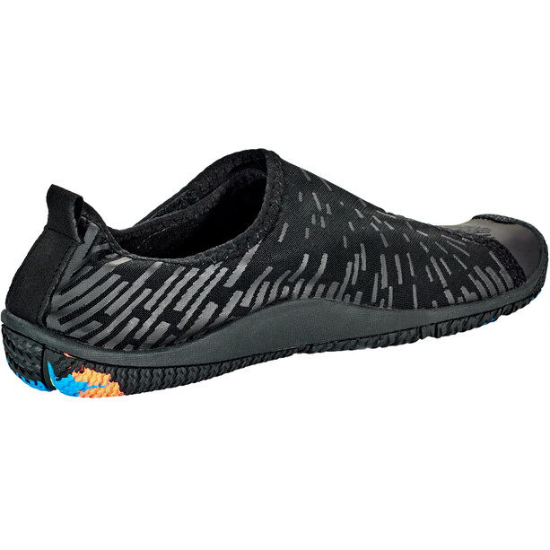 CAMPZ Zapatos Agua con Gancho y Bucle, negro/gris