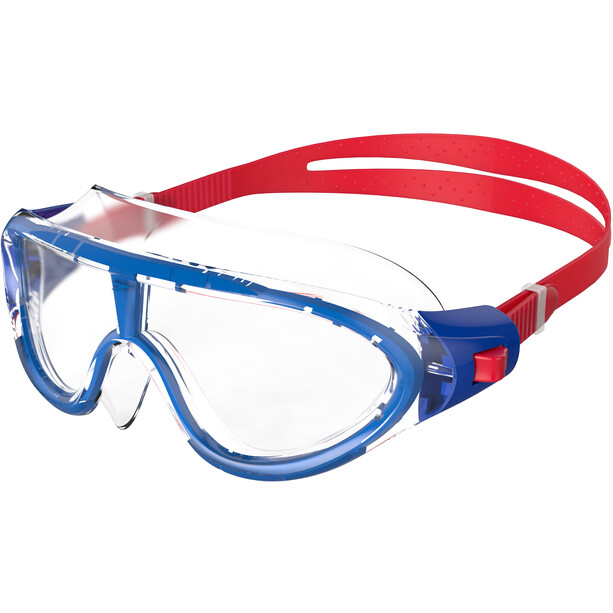 speedo Biofuse Rift Svømmebriller Børn, blå/rød
