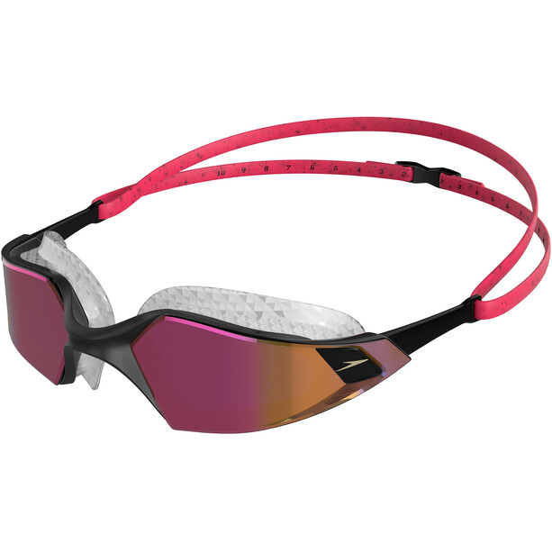 speedo Aquapulse Pro Mirror Brille pink/schwarz