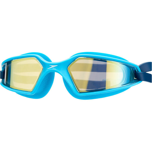 speedo Hydropulse Mirror Brille Kinder schwarz/blau