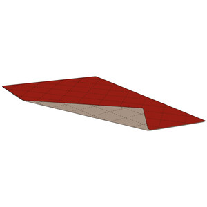 VAUDE Plangge 400 Syn Couverture outdoor, rouge rouge