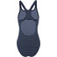 speedo Essentials Endurance+ Medalist Swimsuit Women stripe navy/white
