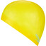 speedo Plain Moulded Silicone Cap Kids empire yellow/chill blue