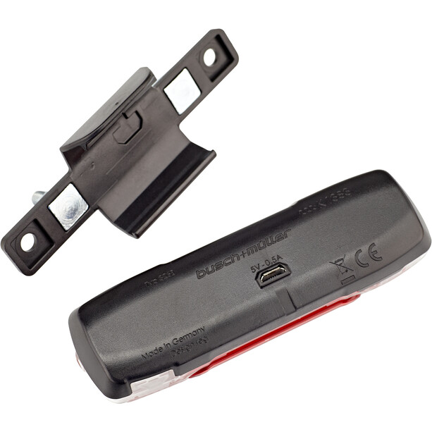 Busch + Müller Toplight 2C USB LED Battery Rear Light